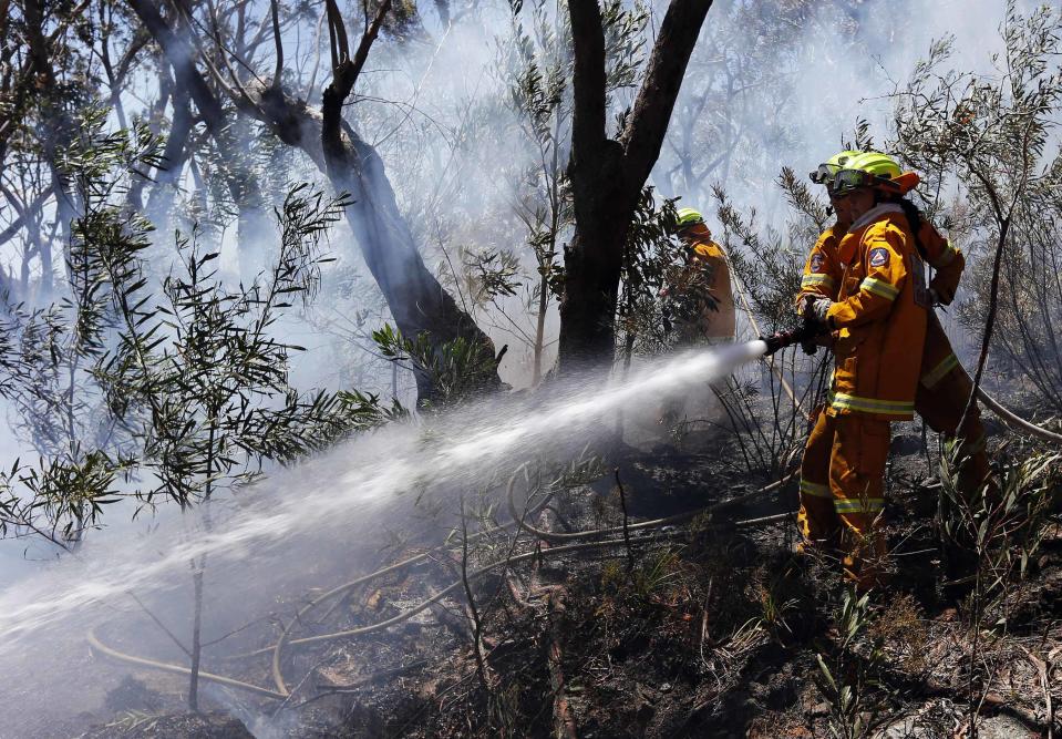 Australian wildfire 10-23-13