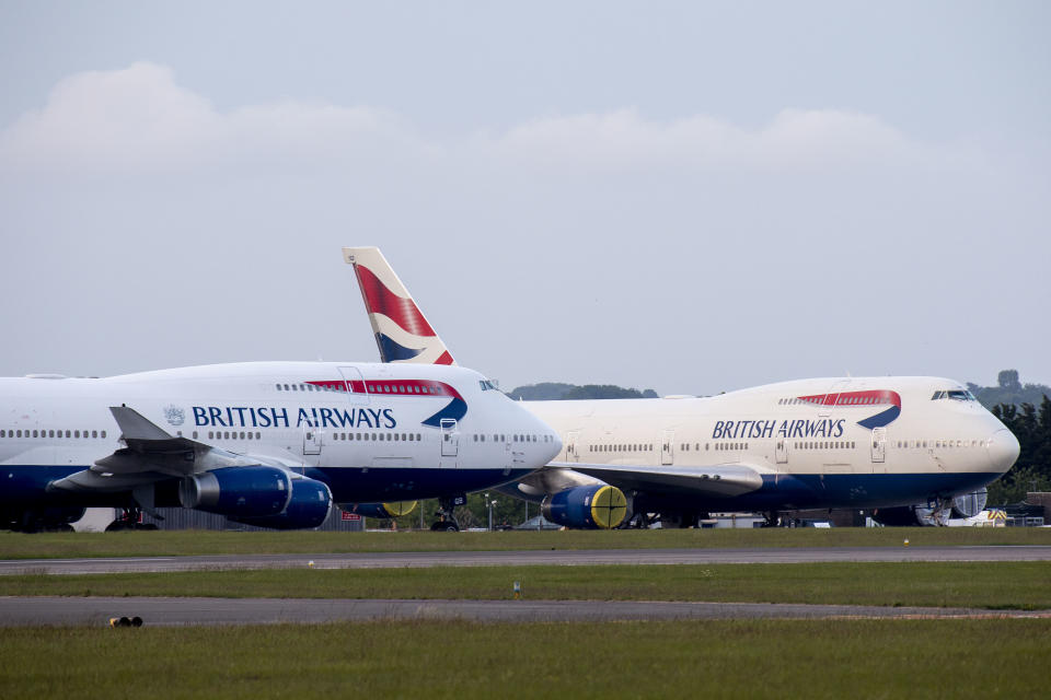 British Airways as a response to the cap said it would cancel 10,300 flights until October, affecting one million passengers. Photo: Matthew Horwood/Getty