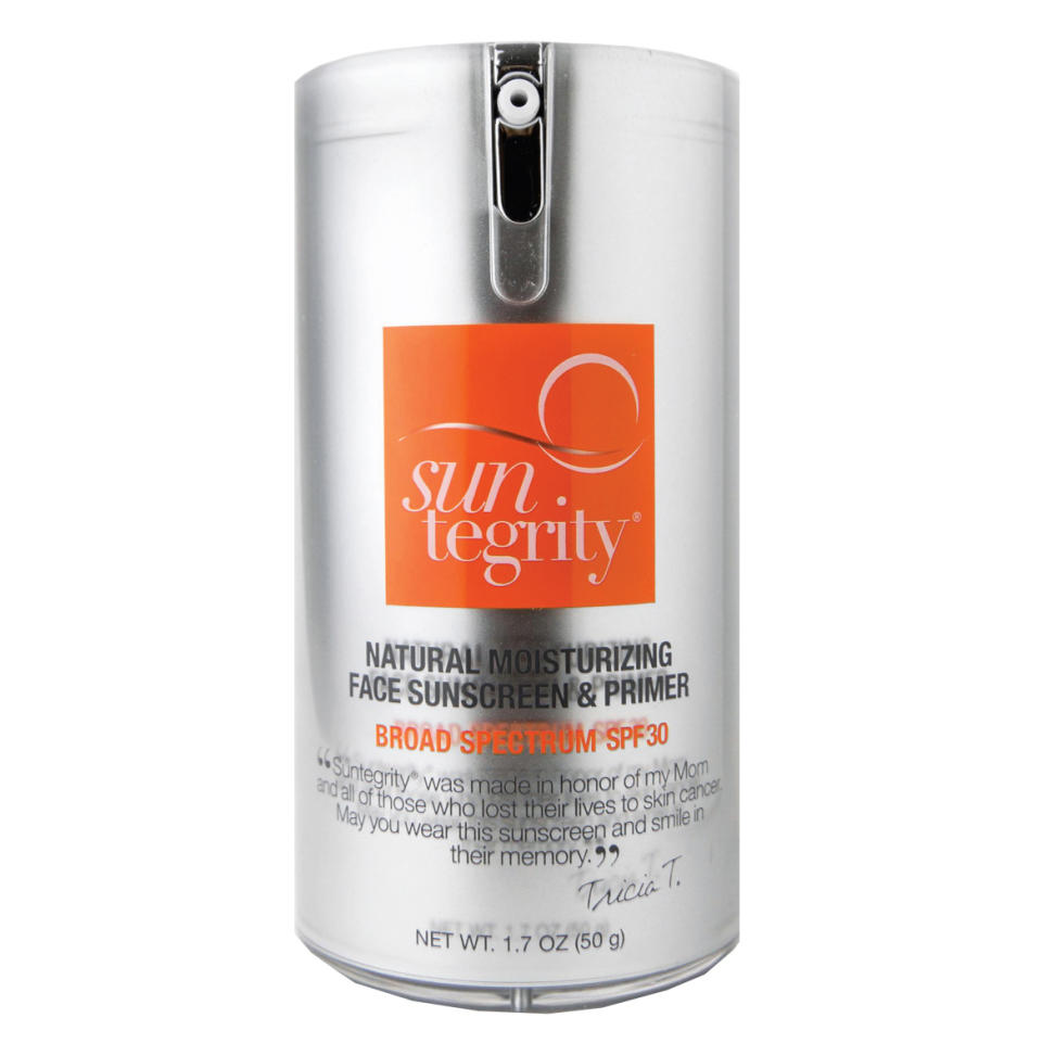 Suntegrity Natural Moisturizing Face Sunscreen and Primer 