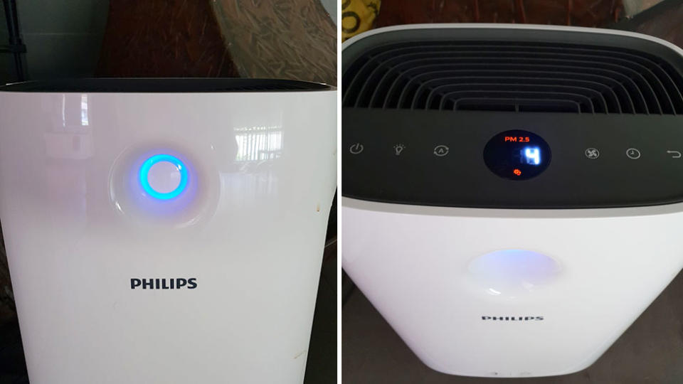 Philips air purifier good air quality