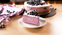 <p>Get the recipe from <a href="https://www.delish.com/cooking/recipe-ideas/a27260642/blueberry-cheesecake-recipe/" rel="nofollow noopener" target="_blank" data-ylk="slk:Delish;elm:context_link;itc:0;sec:content-canvas" class="link ">Delish</a>. </p>