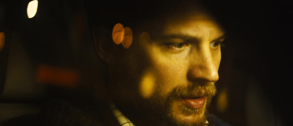 This image released by A24 Films shows Tom Hardy in "Locke." (AP Photo/A24 Films)