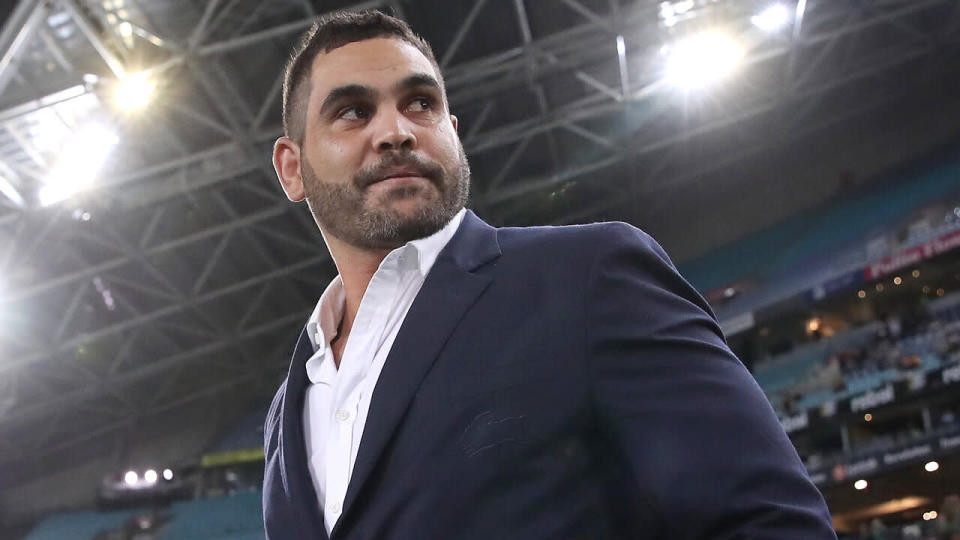 Greg Inglis was forced into an abrupt retirement last month. Pic: Getty