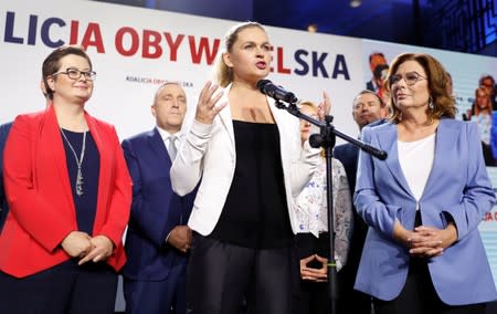 Poland's parliamentary election in Warsaw