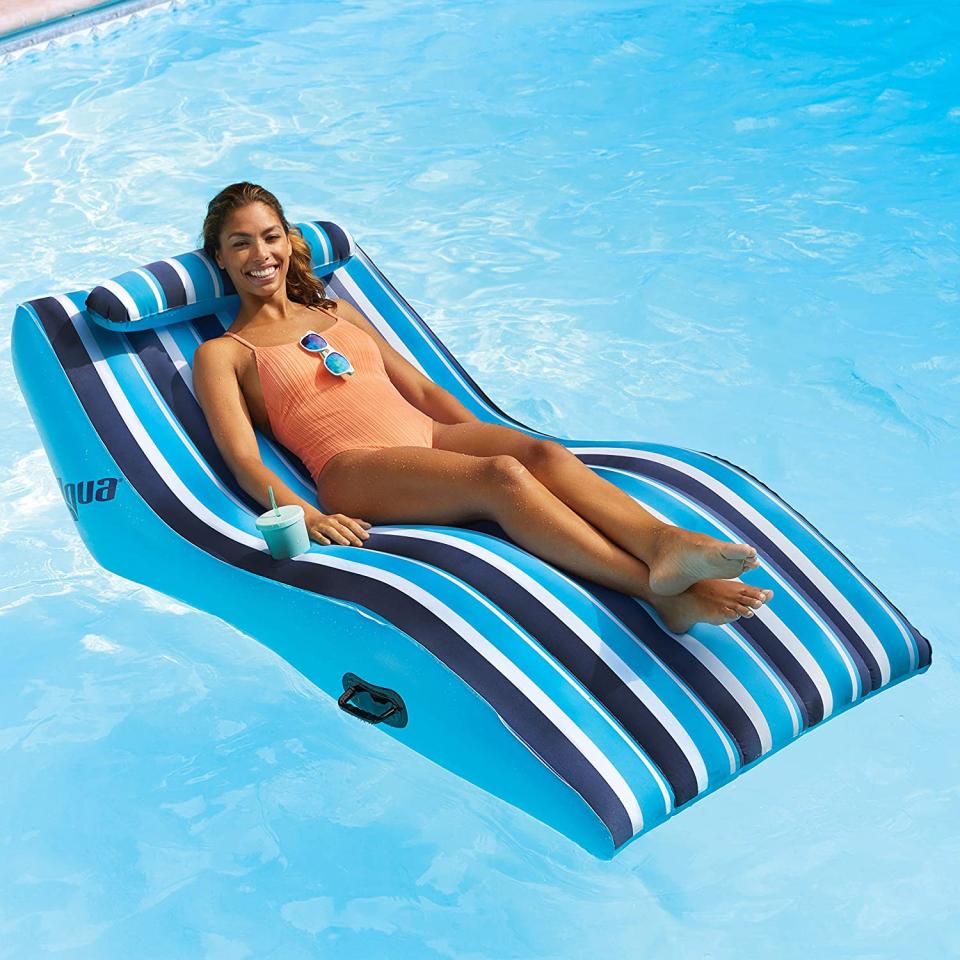 aqua ultra comfort pool lounge recliner, best pool floats