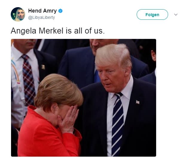 Die besten Merkel und Trump-Memes von G20