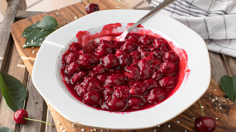 cherry compote