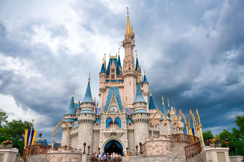 The  Cinderella Castle in Walt Disney World