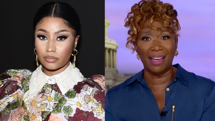 Nicki Minaj and Joy Reid, theGrio.com