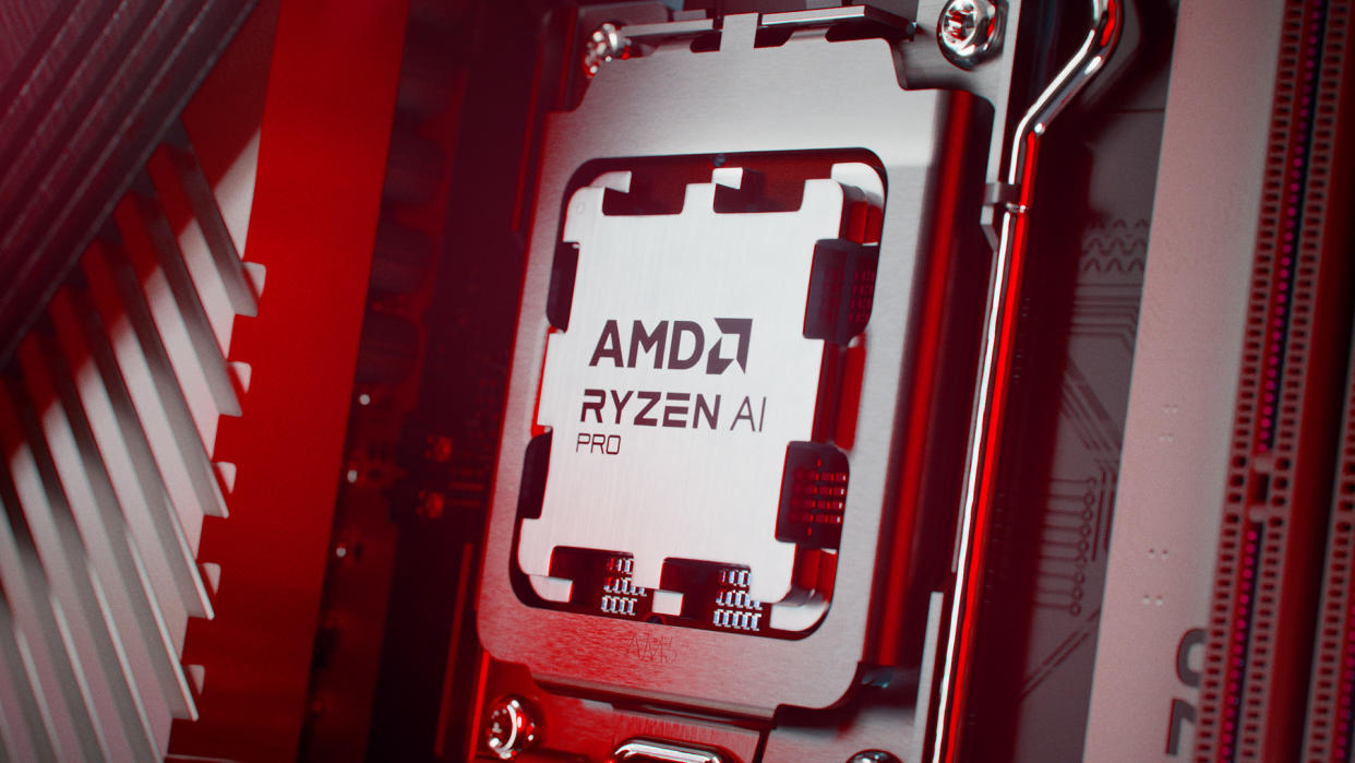  AMD Ryzen PRO 8000 Series desktop CPU. 