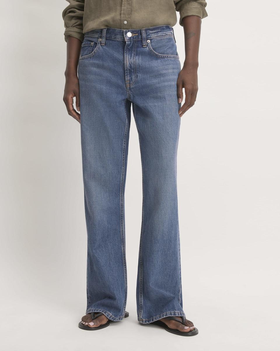 <p><a href="https://go.redirectingat.com?id=74968X1596630&url=https%3A%2F%2Fwww.everlane.com%2Fproducts%2Fwomens-slouch-bootcut-jean-ricky&sref=https%3A%2F%2F" rel="nofollow noopener" target="_blank" data-ylk="slk:Shop Now;elm:context_link;itc:0;sec:content-canvas" class="link ">Shop Now</a></p><p>The Slouch Bootcut Jean</p><p>everlane.com</p><p>$69.00</p>