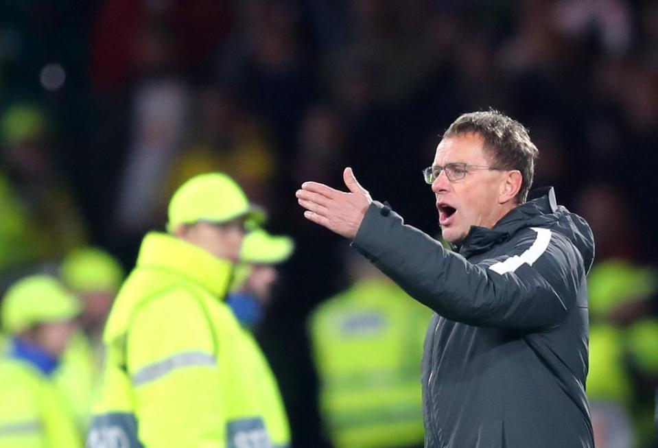 Ralf Rangnick is expected to take over as United’s interim manager (Jane Barlow/PA) (PA Wire)