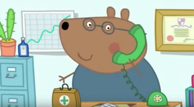 A doctor has questioned whether a character from Peppa Pig is creating unrealistic expectations for GPs. Source: Peppa Pig