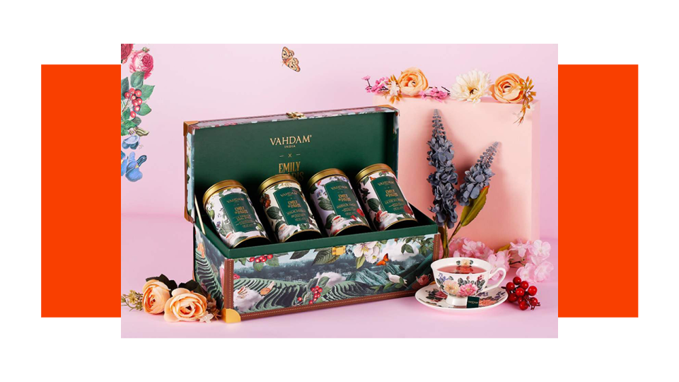 Best Galentine's Day gifts 2023: Vahdam India x 'Emily in Paris' Tea Collection