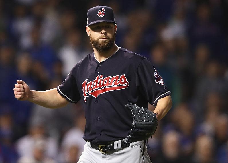 Corey Kluber was the man again for the Cleveland Indians. (Getty Images)