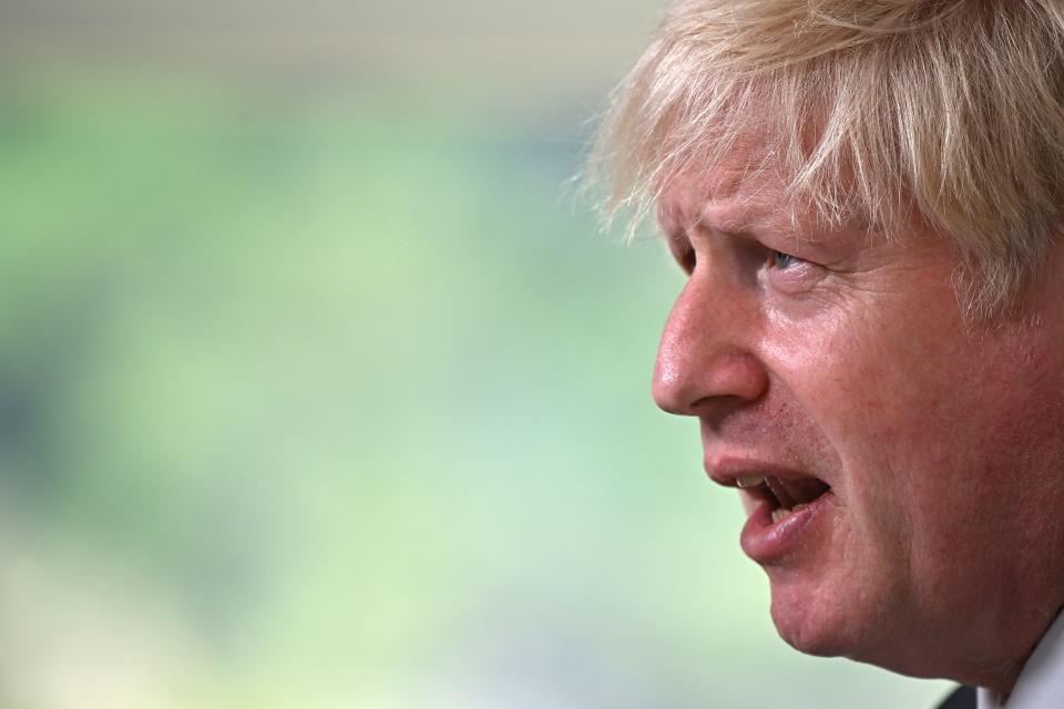 UK prime minister Boris Johnson is due to confirm the delay later on Monday at a news conference, meaning a continued capacity limit for sports, pubs and cinemas, and that nightclubs would stay closed. Photo: Ben Stansall/AFP via Getty Images