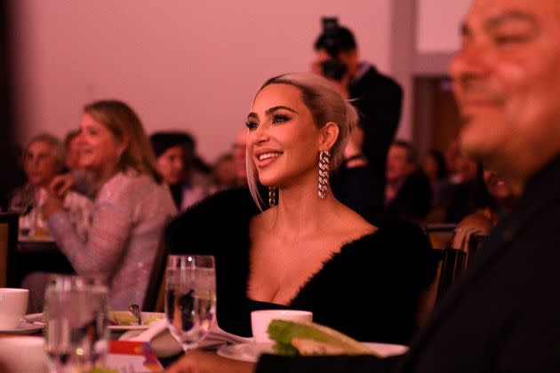 Kim Kardashian attends a fundraising gala for Homeboy Industries in Los Angeles on April 27. On the latest episode of 