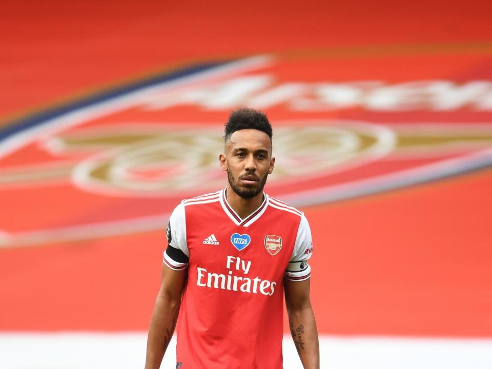 Aubameyang has one year remaining on his contract: Getty