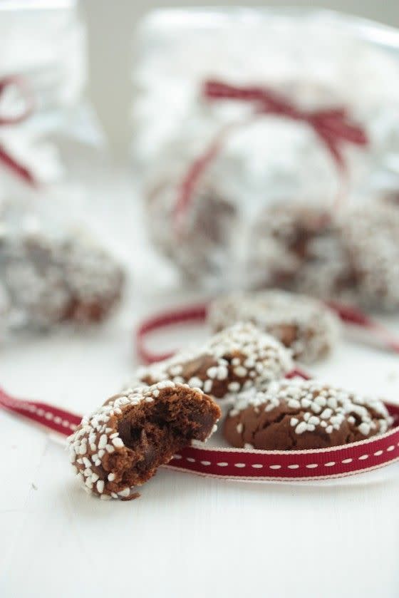 Chocolate Gingerbread Cookies