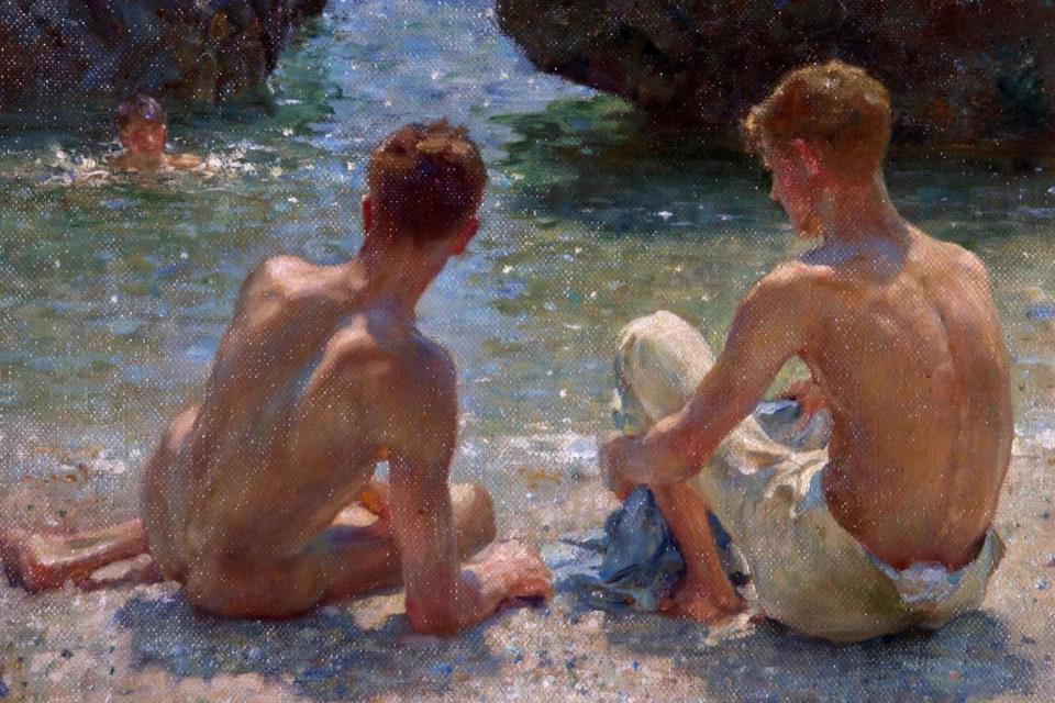 Thing of beauty: a Henry Scott Tuke painting at Queer British Art (Warwick District Council)