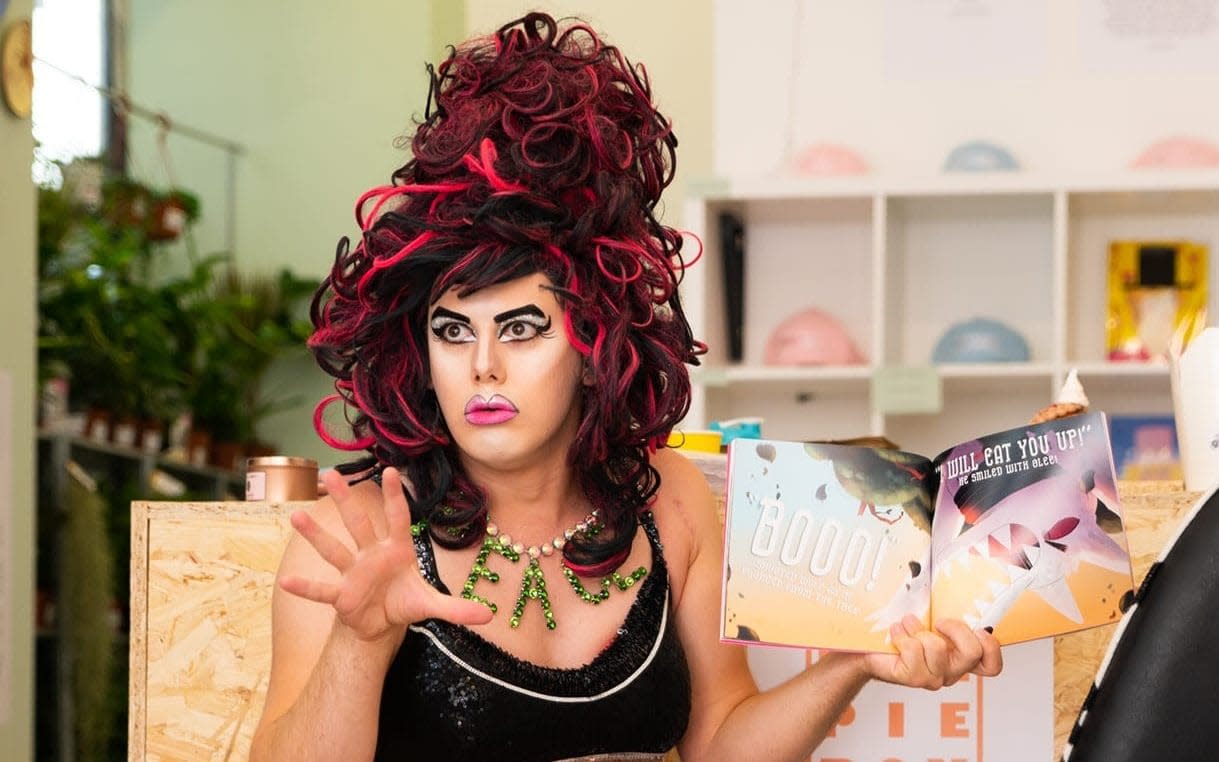 Sab Samuel, whose drag name is Aida H Dee - Instagram