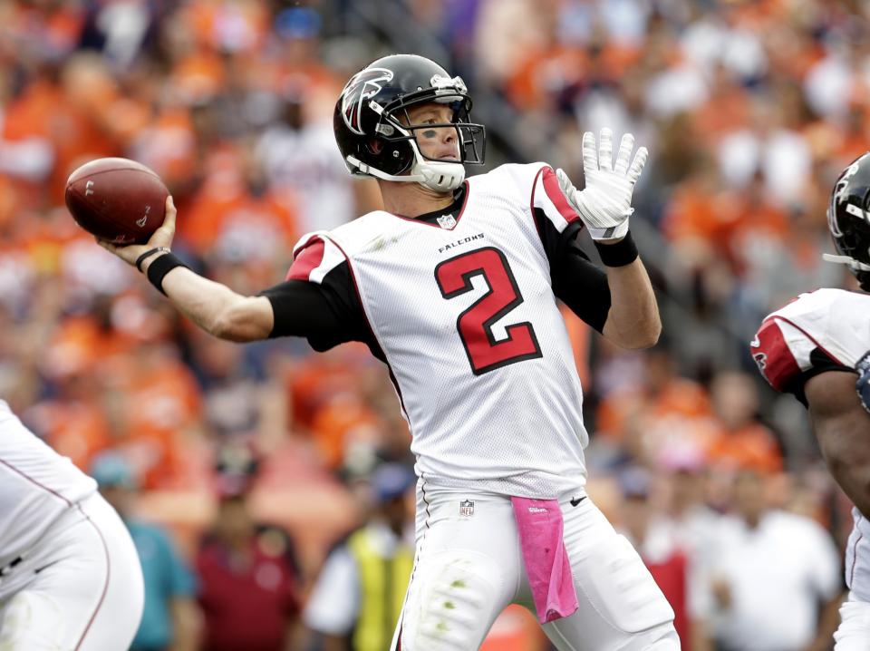 Matt Ryan is playing at an MVP level, and the Atlanta Falcons are for real at 4-1. (AP)