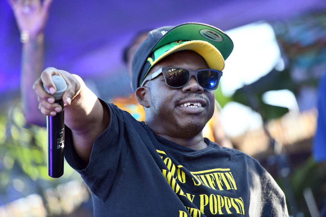 LOS ANGELES, CA - AUGUST 05:  Rapper Bushwick Bill of The Geto Boys performs onstage during Beach Goth Festival at Los Angeles State Historic Park on August 5, 2018 in Los Angeles, California.  (Photo by Scott Dudelson/Getty Images)