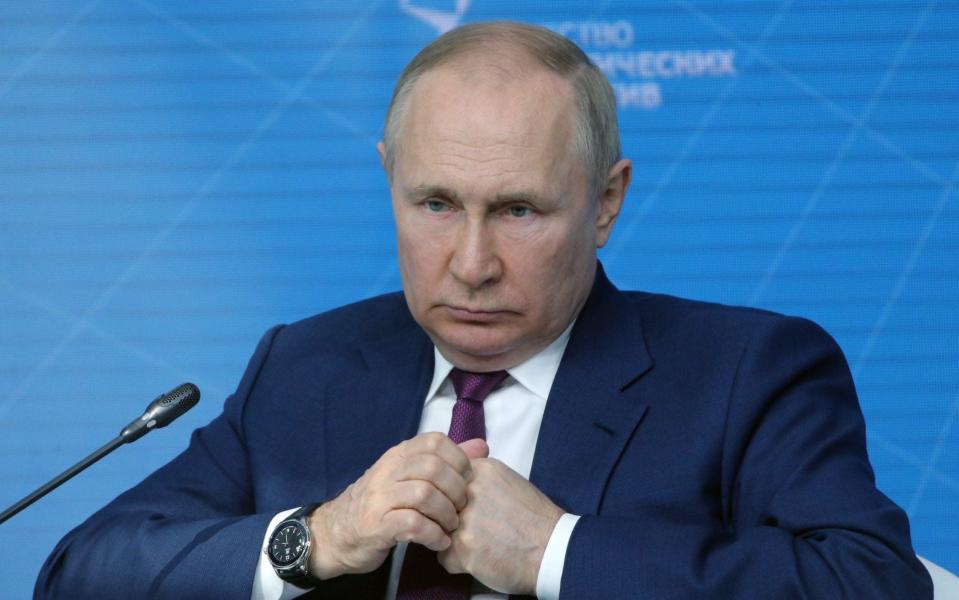 Putin Russia gas supplies Nord Stream pipeline energy crisis&nbsp; - Contributor/Getty Images