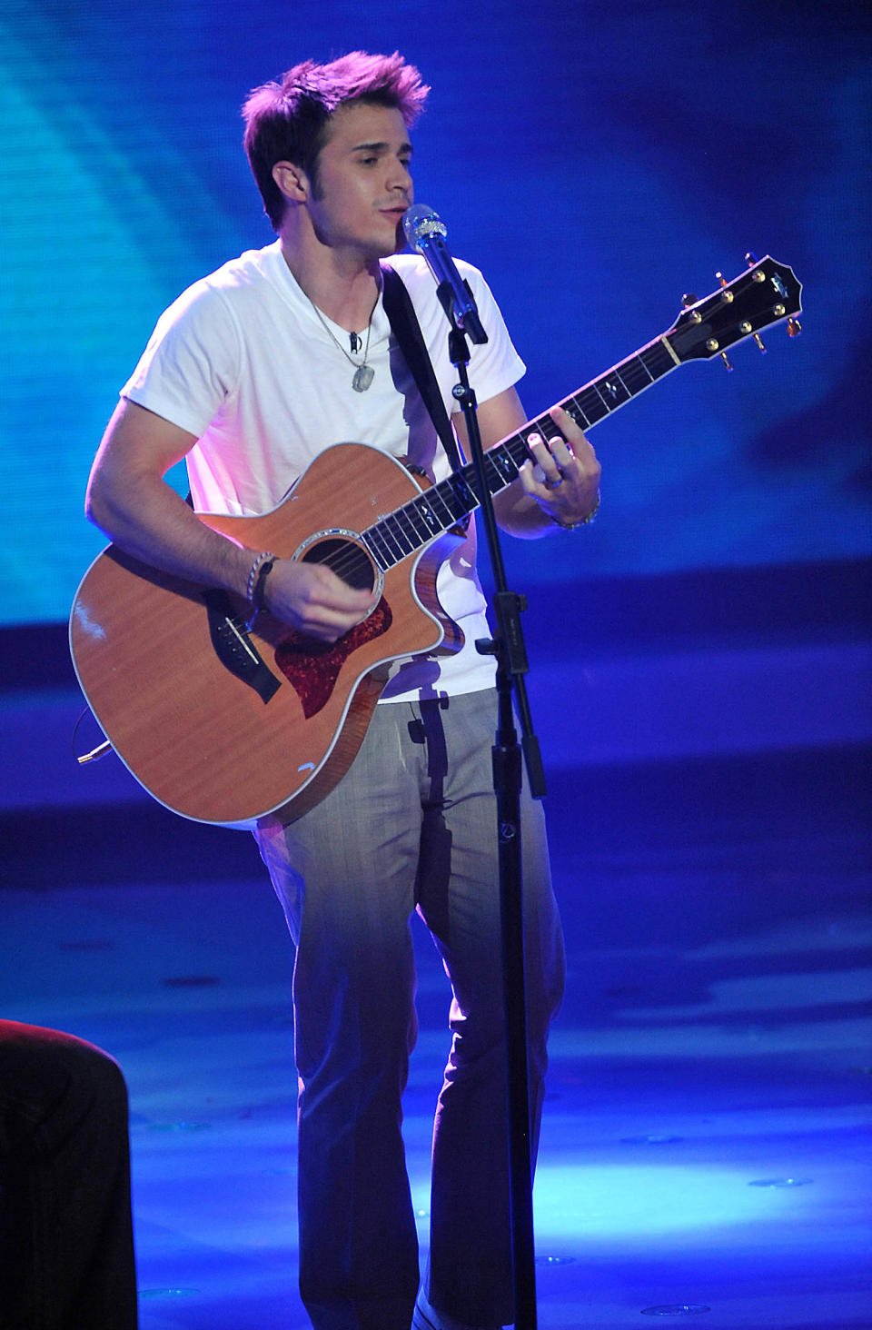 American Idol Season 8 Top 7 Performance (M Becker / Getty Images)