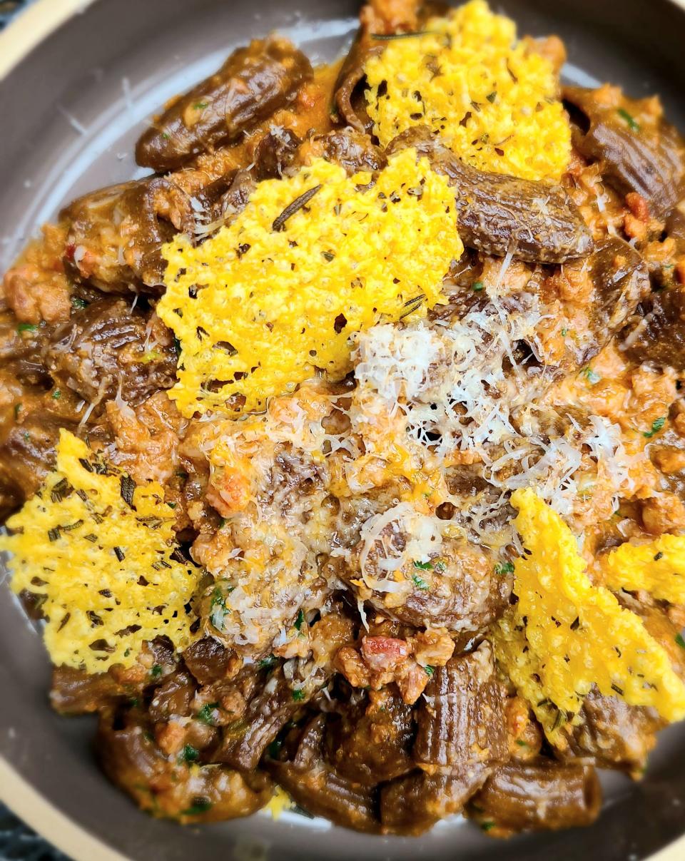 Cocoa rigatoni at Brandywine in Cedarburg is on Emily Tyner's Mother's Day wish list.