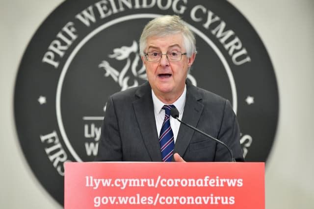 First Minister Mark Drakeford (Ben Birchall/PA)