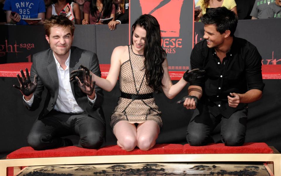 Robert Pattinson, Kristen Stewart, Taylor Lautner making their mark in Hollywood, 2011 - AP