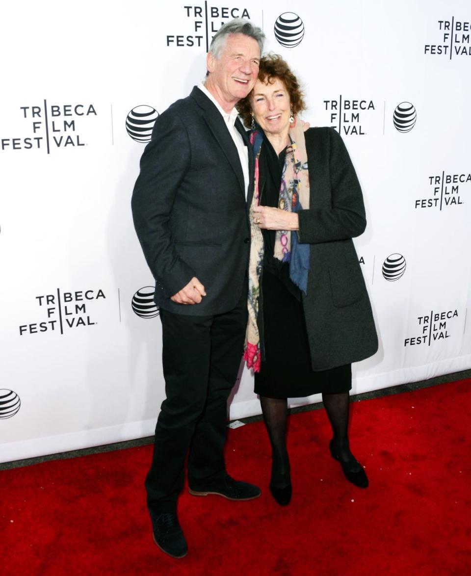 Michael Palin with his wife Helen (Getty Images)