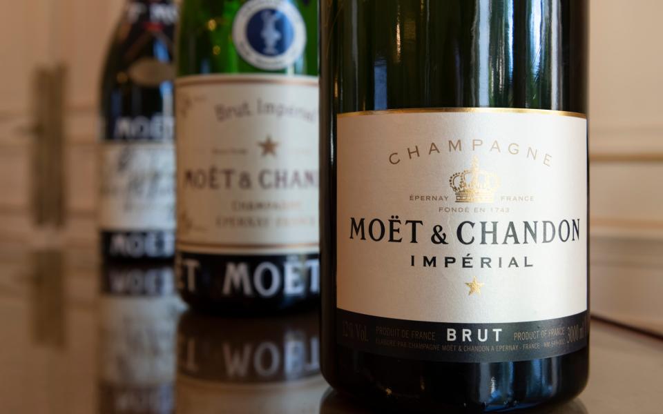 Moet & Chandon bottles