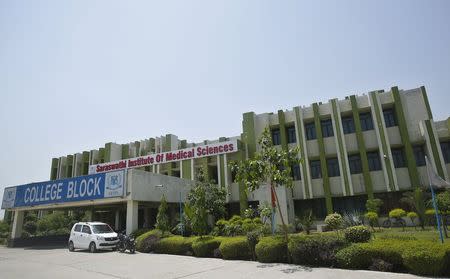A general view shows Saraswathi Institute of Medical Sciences in Hapur, India, June 4, 2015. Picture taken June 4, 2015. REUTERS/Anindito Mukherjee