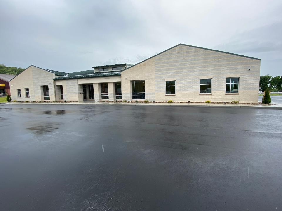 The new Washington Township municipal building at 11798 Buchanan Trail East, Waynesboro, will open for business on Monday, June 5, and an open house will be held on Thursday, June 15.