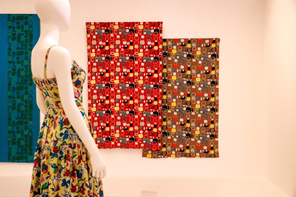The Palm Springs Art Museum Architecture and Design Center curated an exhibition featuring the contemporary designs of Jacqueline Groag in Palm Springs, Calif., on May 31, 2022. 