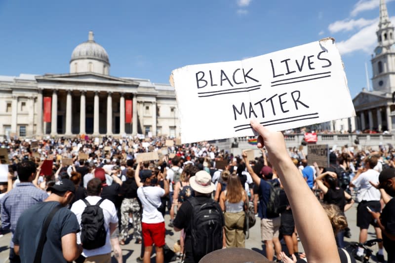 Protest against the death of George Floyd, in London