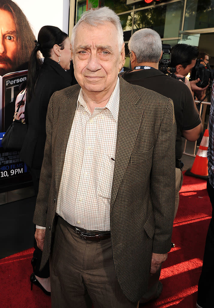 Philip Baker Hall at a Los Angeles premiere. 