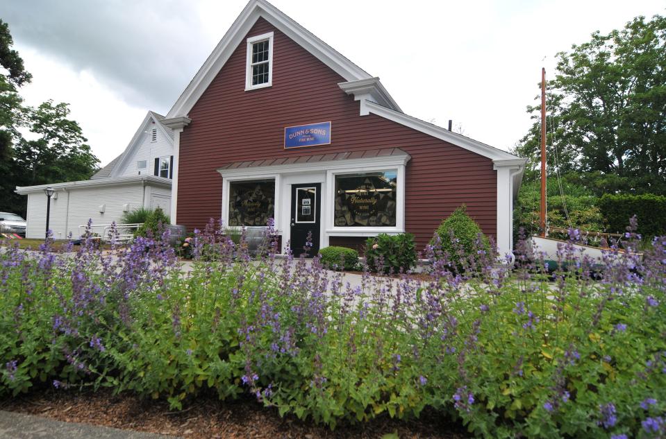 Specialty wine shop, Dunn & Sons Wine, at 13 Willow St. in Yarmouth Port