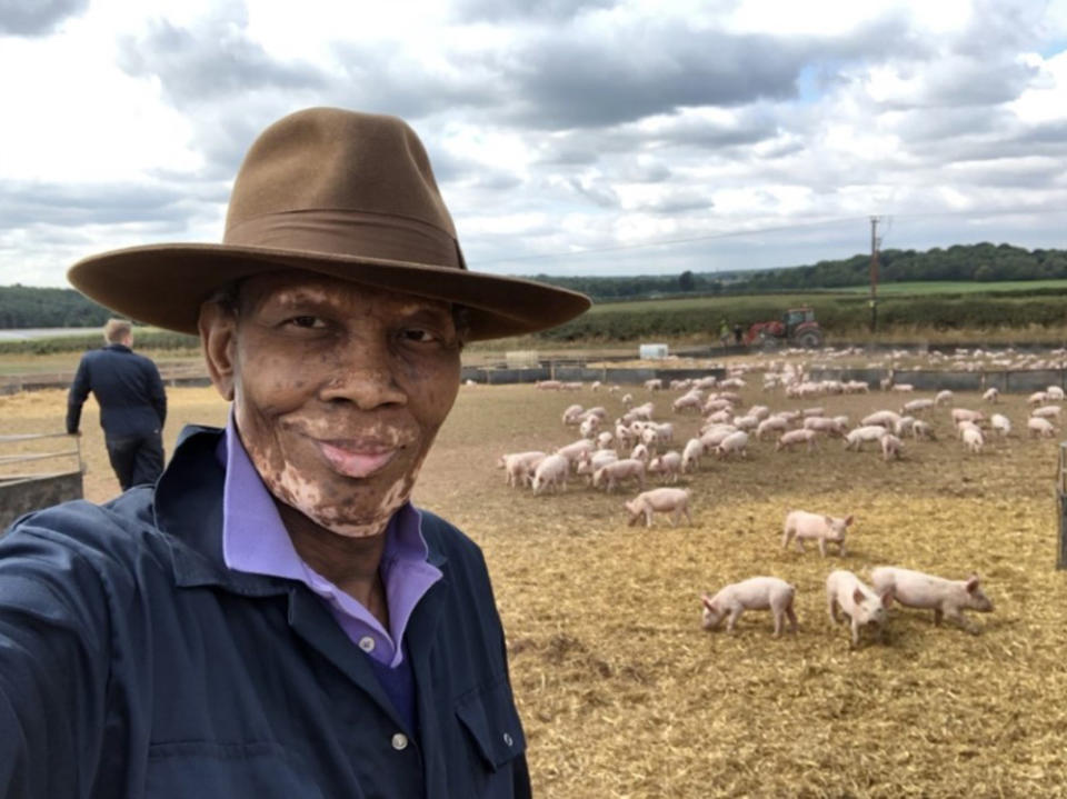 Wilfred left his career in TV to buy farmland on the Devon and Cornwall border. (Collect/PA Real Life)