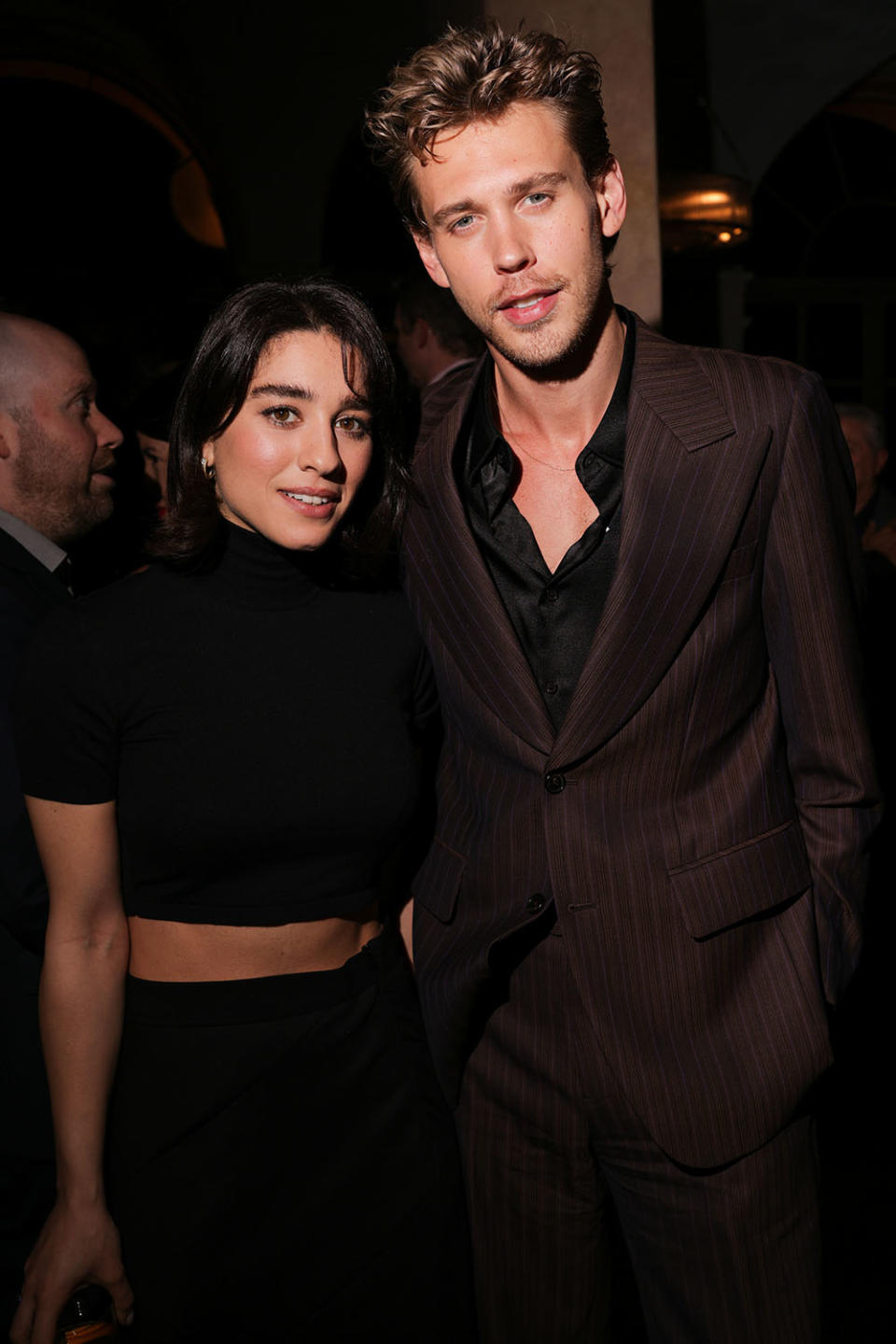 Simona Tabasco and Austin Butler attend WMEs pre Oscar party