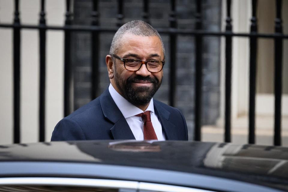 Home secretary James Cleverly said that all outstanding ‘legacy’ asylum cases were ‘complex’ (Getty)