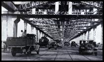 Photograph of the Howrah Bridge over the Hooghly River. Dated 1947 (Photo by: Universal History Archive/Universal Images Group via Getty Images)