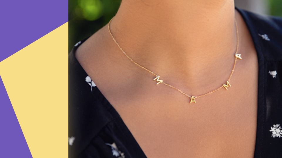 Mother's Day gifts for new moms: Mama Necklace.