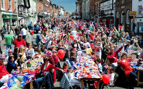 Diamond Jubilee celebrations in Ashby De La Zouch, Leicestershire - Credit: Rui Vieira/PA Wire