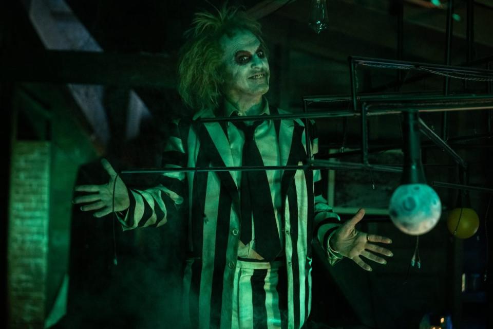 Beetlejuice Beetlejuice sequel first look image Michael Keaton