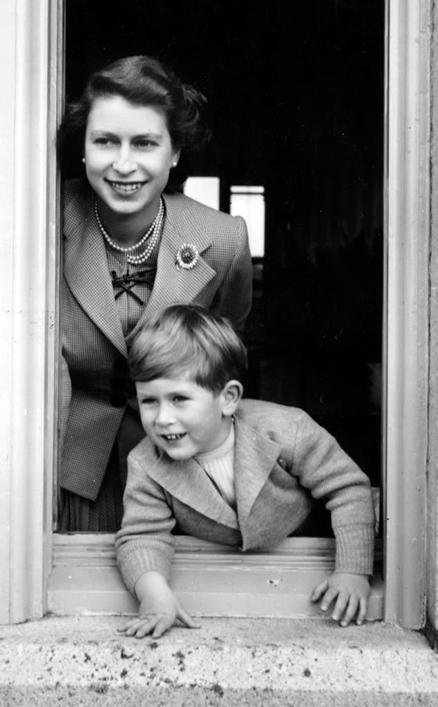 Queen Elizabeth II, Prince Charles, 1952