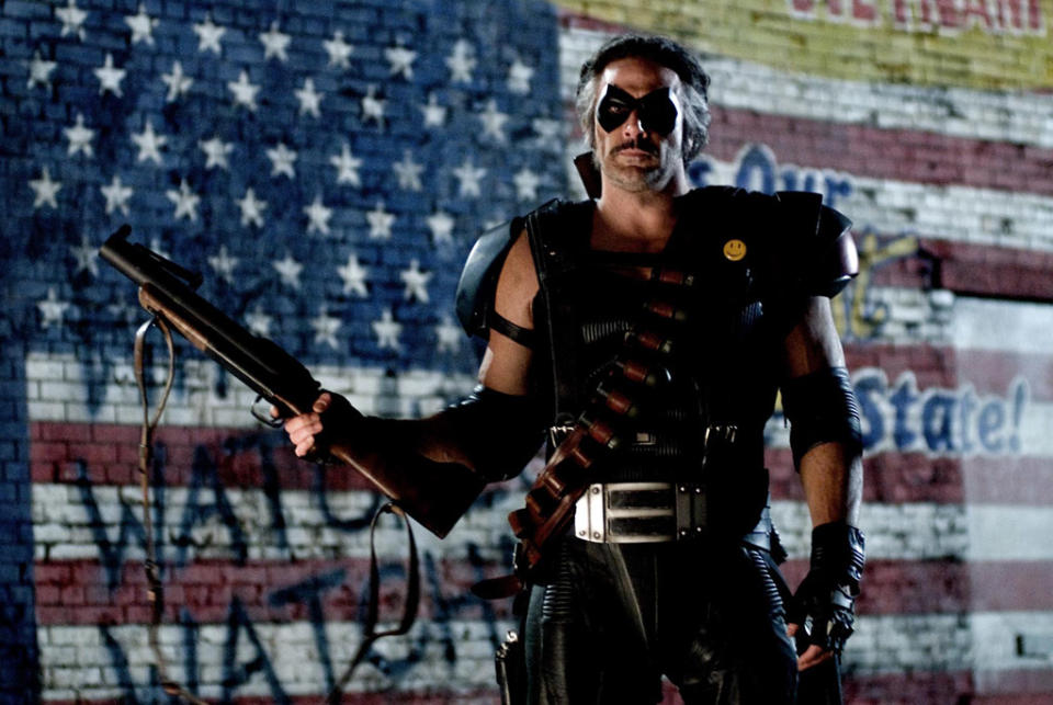 Jeffrey Dean Morgan Watchmen Production Stills Warner Bros. 2009 CLONE