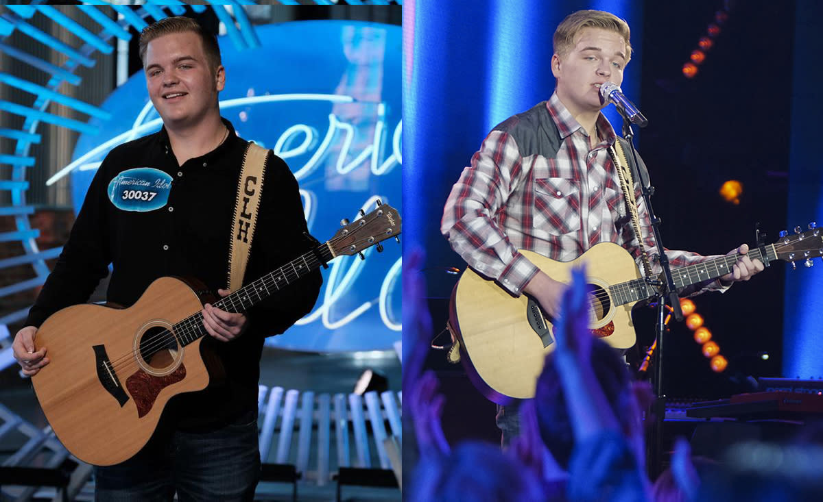 American Idols Caleb Lee Hutchinson flaunts weight loss